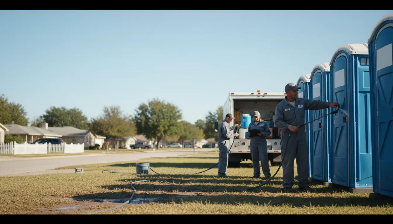 Long-Term Portable Toilet Rental in Ladd, IL near me